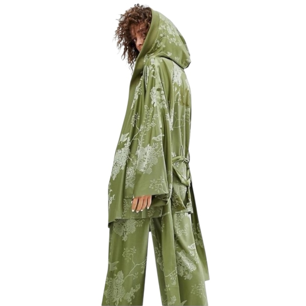 Puma X Fenty Boxing Robe Jacket Green size Small